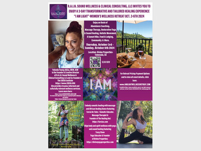  I AM LIGHT  Women's Wellness Retreat 